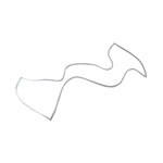 Door Gasket, Snap In, 59-3/16" X 23-1/16"