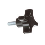 Screw,Thumb,1/4-20X0.75 W/Plst